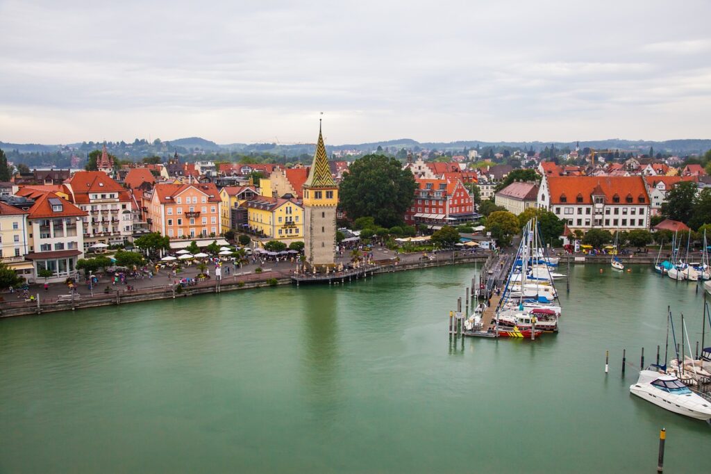 Lindau von oben